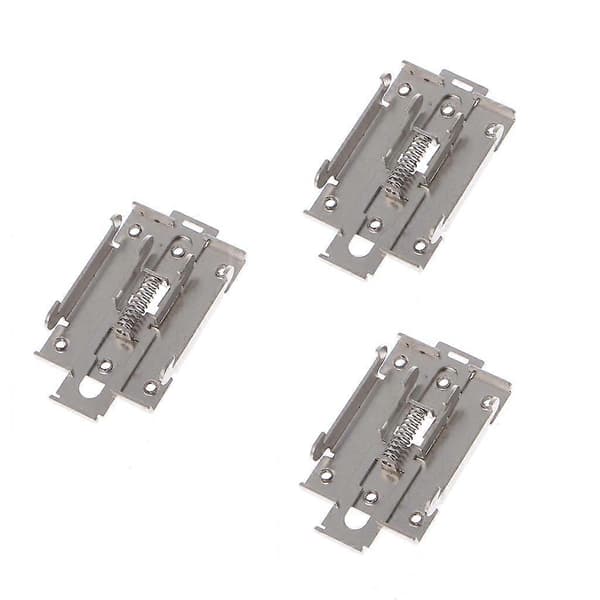 3 stk. Enkeltfaset SSR 35 mm DIN-skinne Fast Solid State Relæ Klips Klemme m./ 6 Mo