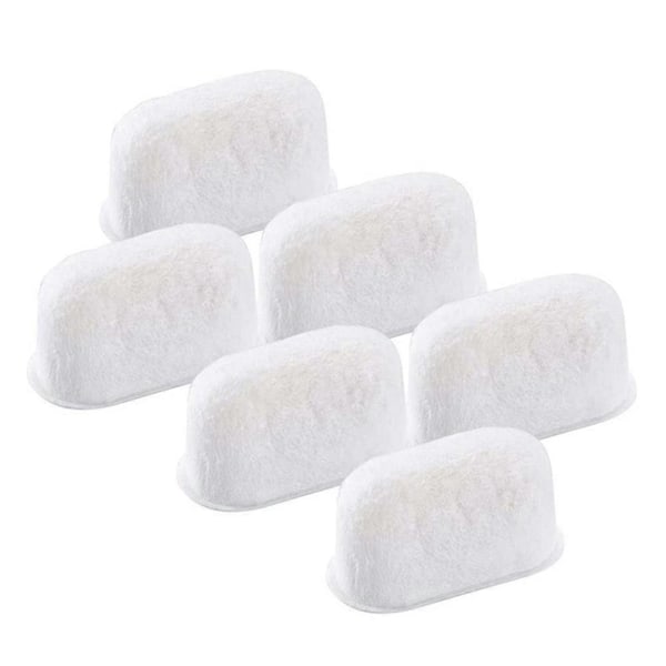 6-pack kompatibla vattenfilter för BWF100 för espressomaskin vattenfilterelement
