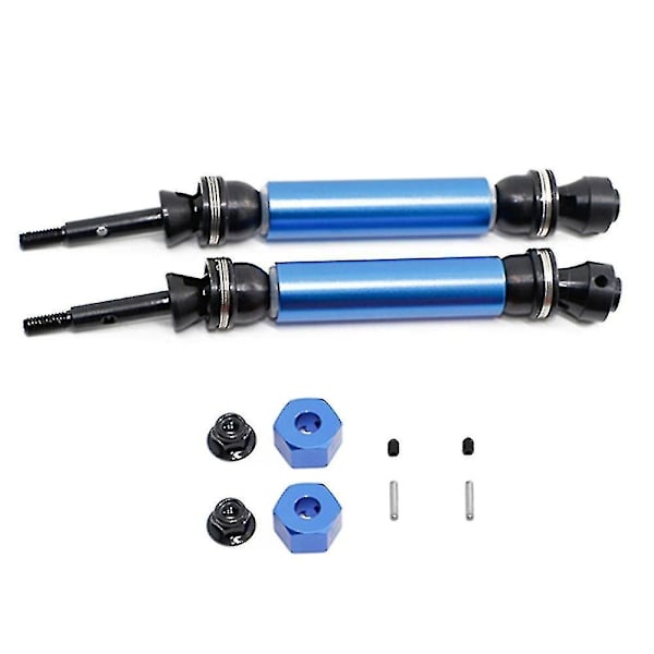 2st Bakre Drivaxel Cvd För 1/10 2wd Serie Ruckus Torment Circuit Amp Rc Bil Uppgraderingsdelar, 2-I lager