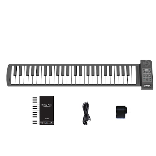 #Legetøjsmusikalsk instrument rullepiano 61 tangenter MIDI 128 lyde#