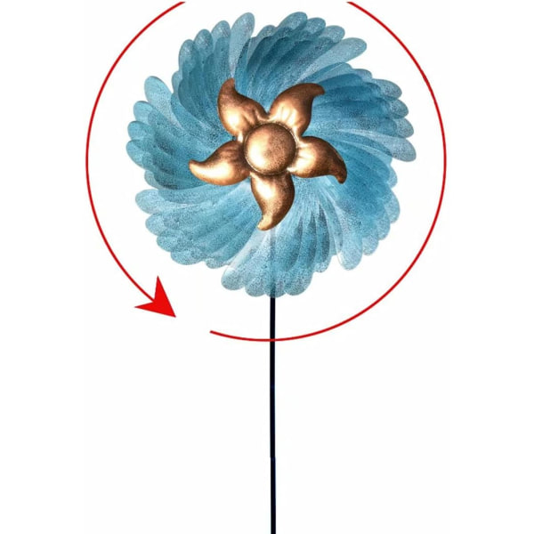 *Jernvindmølle Hjem Hagedekorasjon Plug-in Fuglerepellent Garde*