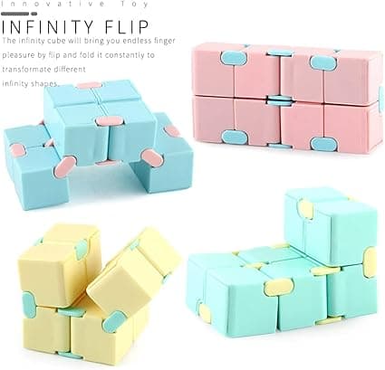 Infinity Cube -pakkaus, Purkava Kuutiolelu, Infinity Cube -fidget