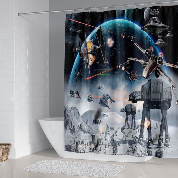#Star Wars Kult Dusjforheng i Polyester - 165*180CM#
