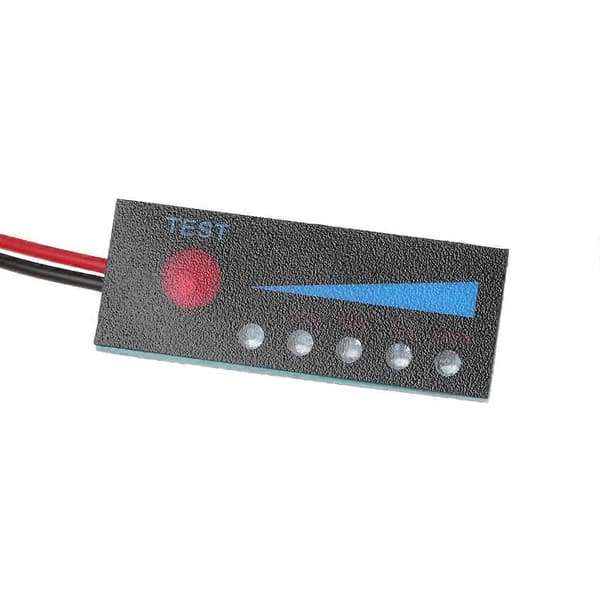 3.7V Litiumbatteri Strömnivå Indikator Modul För Led Spänningsdisplay Mätare