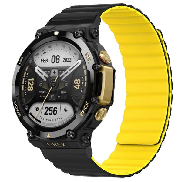 Magnetisk silikonestrop til huami Amazfit T-Rex 2-strop til smartur