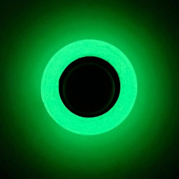 5 st Fluorescerande Tejp 5m X 10mm Självhäftande Självlysande Tejp