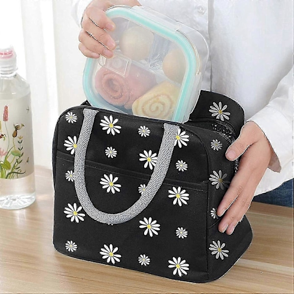 Frokosttaske (sort)