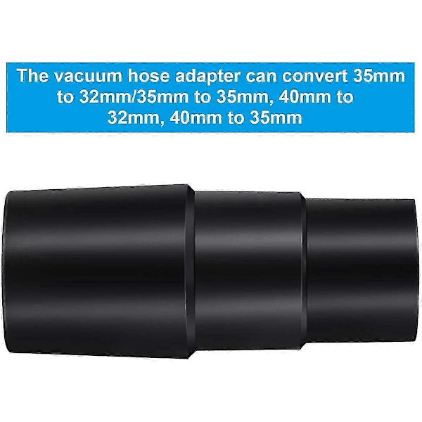 2 kpl imuletkun sovitin puhdistusletku yleissovitin muunnin, 32mm 35mm 40mm letkun supistin useimpiin imureihin
