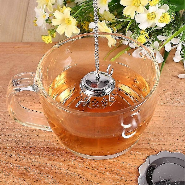 Teformad teinfuser i rostfritt stål