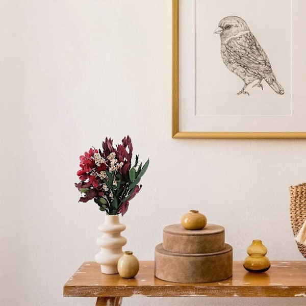 2 stk. Friske Tørrede Blomster Dekor DIY Materialer Håndlavede DIY Evige Blomster Sæt
