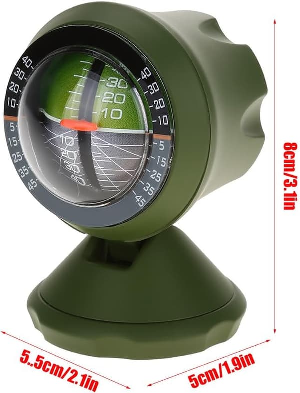 *Bilinclinometer, utvendig multifunksjonell vinkelinclinometer*