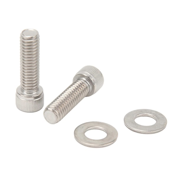 16 stk. Sylinderhodeskruer i rustfritt stål - erstatning for Chevy Big Block BBC 348 396 402 409 427 454 502 motorer