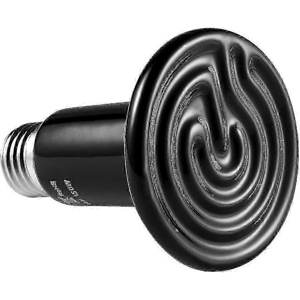 150w Infrarøde Lamper Keramisk Reptil- og Amfibievarme Pære, Slange, Fugl, Skildpadde (220-240v, E27 Gevindadapter)