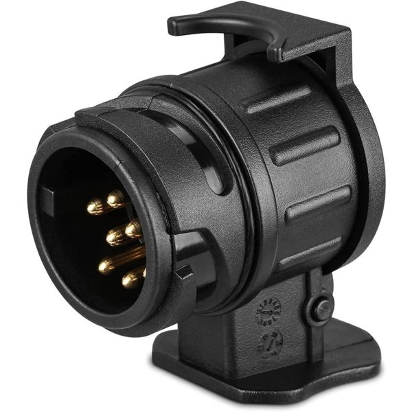 /#/Tilhengeradapterkontakt, 13/7 Vanntett Tilhengerkontakt Adapter/#/