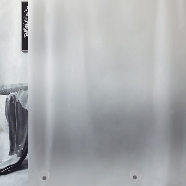 EVA Halvtransparent Mögelbeständig Duschdraperi 183x183cm med Matt G
