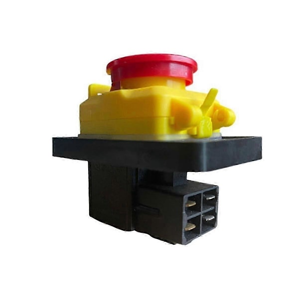 CK5 AC250V 4-Pin Start Stopp Nullspenningsutløser Trykknappbryter Vanlig for Treverksted og Metallbearbeiding Mach