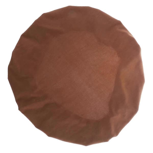 4x Rund Stol Sittdyna Överdrag Barstol Pad Skydd Kaffe