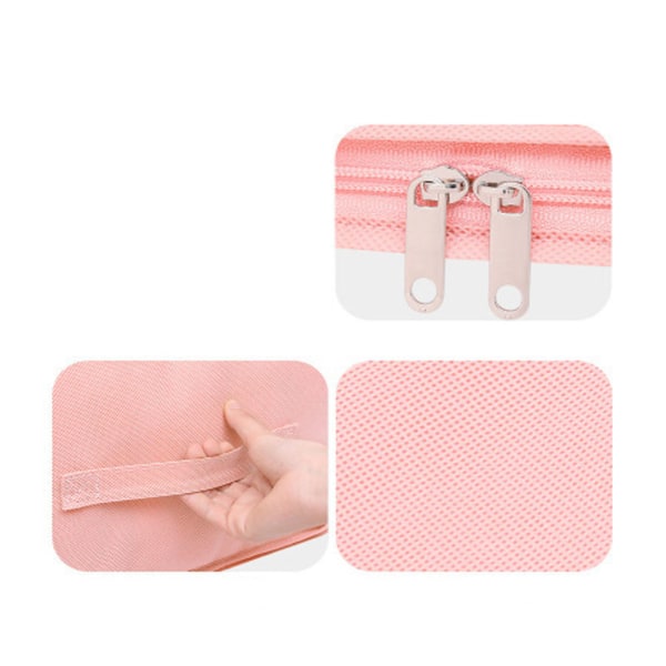 1 piece (pink, about 63*43*21cm) quilt moisture-proof bag mobile