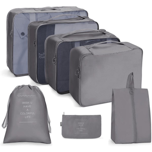 /#/Packing Cubes for Suitcase 7pcs/set Travel Packing Cubes/#/