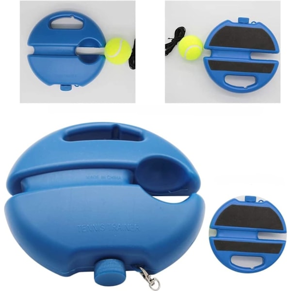 Tennis Trener Trailer Balls med Tau Treningsverktøy Trener Spo