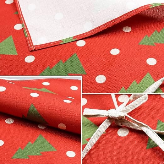*1 st röd jul köksförkläde God Jul förkläde Nyhet*