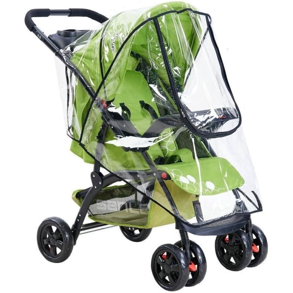 #Regnskydd för barnvagn  Universal Vattentätt Dammskydd Skydd Anti-UV Regn och Vindskydd för Barnvagn#