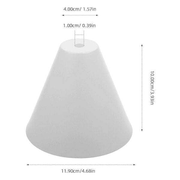Liten Bordslampskärm Metall Lampskärm Skrivbordslampskärm Ljushållare Lampskärm