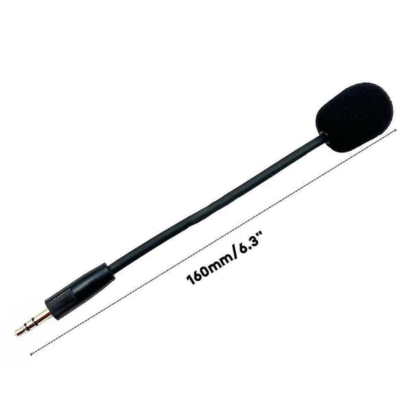 Erstatnings spillmikrofon 3.5mm mikrofonbom for Kingston- Hyper X Cloud Orbit S Gaming Headset tilbehør