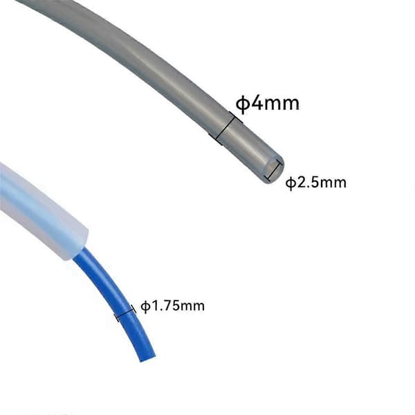Til PTFE-rør ID 2,5 mm OD 4 mm Teflonto-rør 1,75 mm til 3D-printer A1/A1 Mini/P1P/P1S/X1C 4M,A