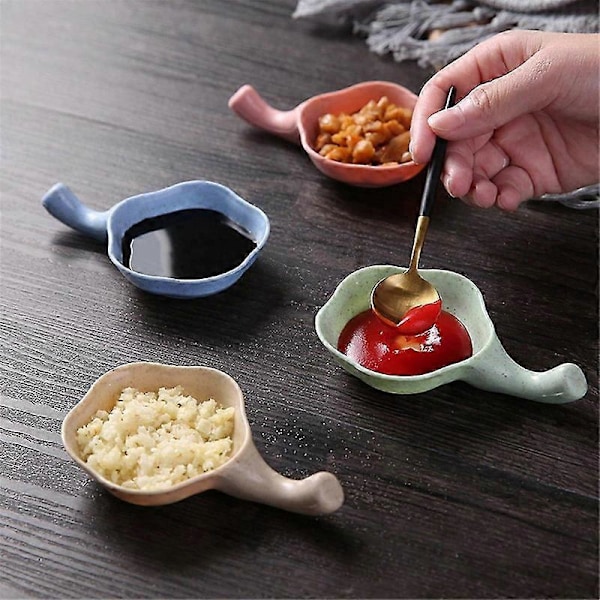 Krydderitallerken Dressing Tomatsauce Fad Køkken Sauce Skål Håndtag Tallerkener Serveringsfade Skål til Sauce