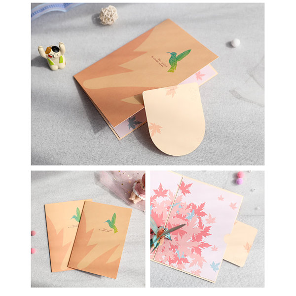#2 Syntymäpäiväkorttilahja vanhemmillesi, ystävillesi ja rakastamillesi 3D-popup-kortti (Hummingbird)#