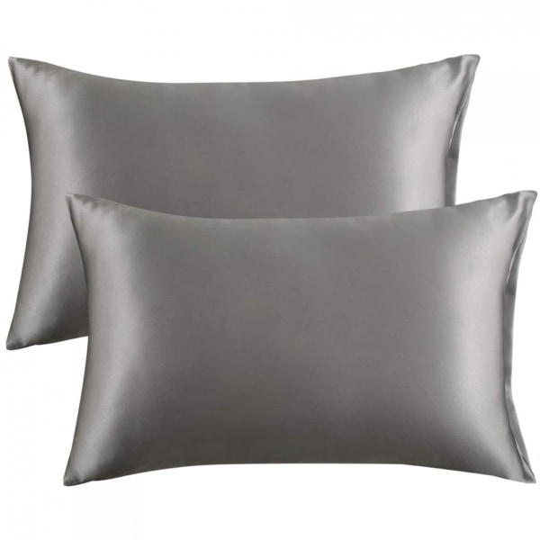 #Putevar (2 stk) Satin silke putevar hudvennlig#