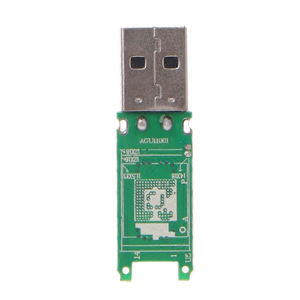 USB 2.0 eMMC Adapter 153 169 eMCP PCB Huvudkort utan Flash-minne