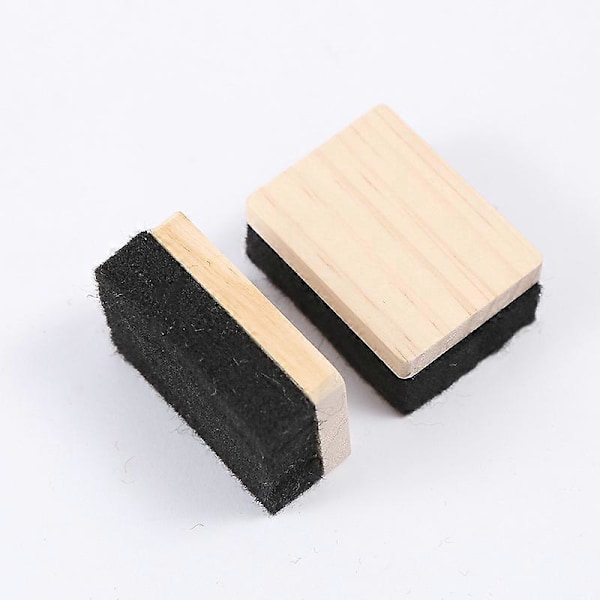 5 stk. tavlevisker, krittvisker, klasseromstavlevisker, gjenbrukbare whiteboardviskere, 4*6,5 cm