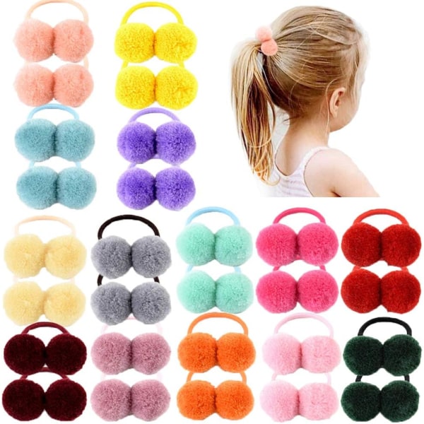 /#/48 st Baby Girl Hårband Mjuka Gummi Hårband Flerfärgade Hårband/#/