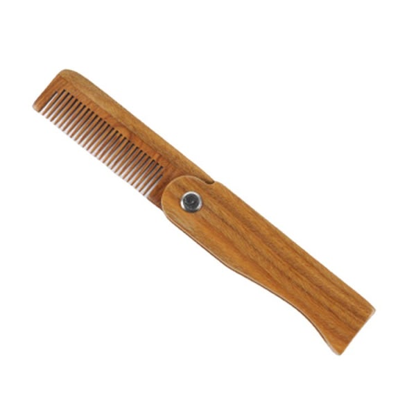 Striking Viking Folding Wooden Comb - Herrehår, skæg & Mustac