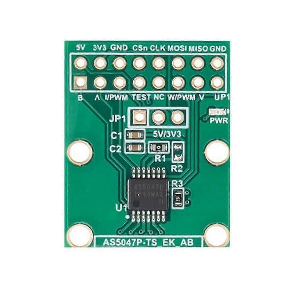 AS5047 Encoder Adapterkort SimpleFOC Doggo Modul Magnetisk Encoder SPI ABI Pulsbreddemodulasjon
