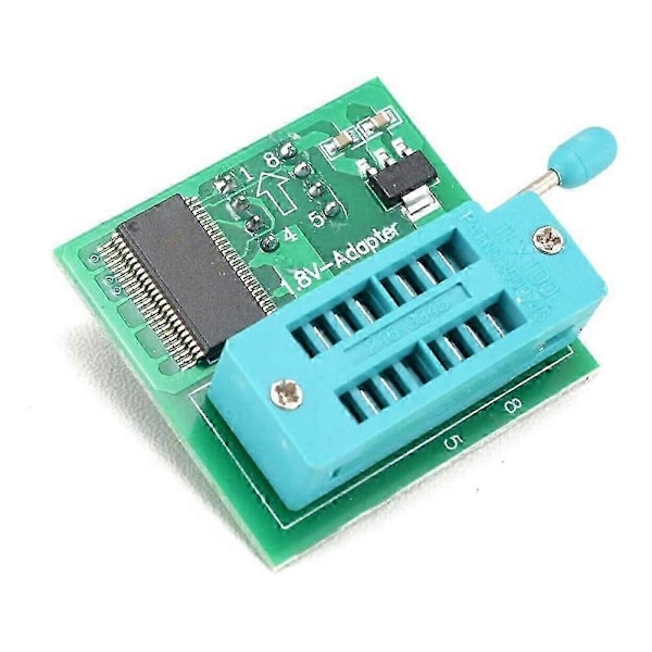 EZP2023 USB SPI -ohjelmointilaite, täysi setti + 12 sovitinta, tuki 24 25 93 95 EEPROM Flash Bios -piireille Windowsille