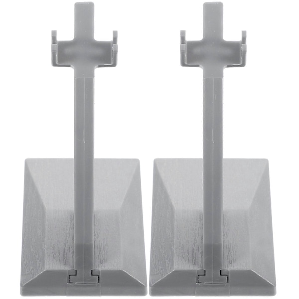 2 stk. Flymodeller Stand Fly Dekoration Display Stand Flymodel Fremvisningsstand