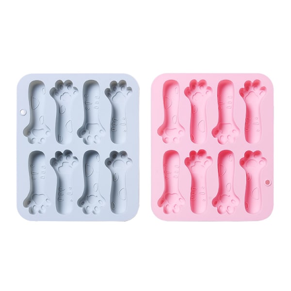 #2 Pack Cat Claw Cookie Chocolate Mold Silicone Mold#