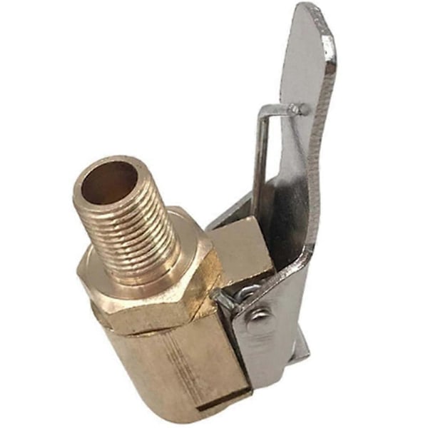 Bil Dekk Inflasjonsdyse Dekk Luftchuck Hjul Pumpe Dekkventil Inflator Klemme Adapter Messing Kobling Kjøretøy