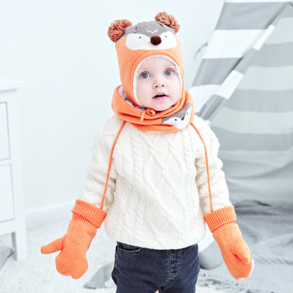 /#/Barnelue og skjerf Luer Vår Vinter Gutt Jente Hatter Baby Ne/#/