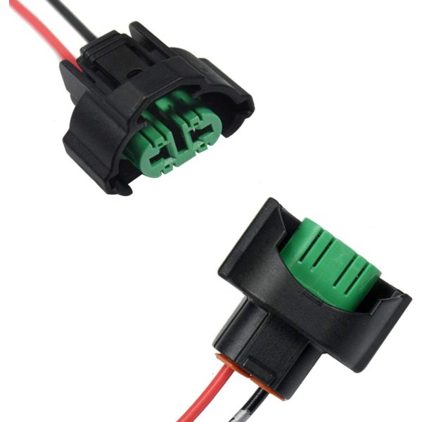 2 x H8 Hunnkontakt for LED Tåkelys-Sele