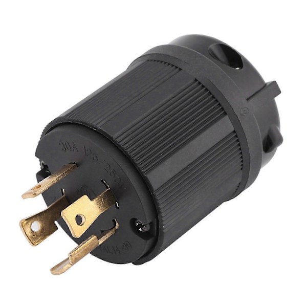 NEMA L14-30P 30A 125V-250V 4-johtiminen kierrelukittava sähköpistokeliitin