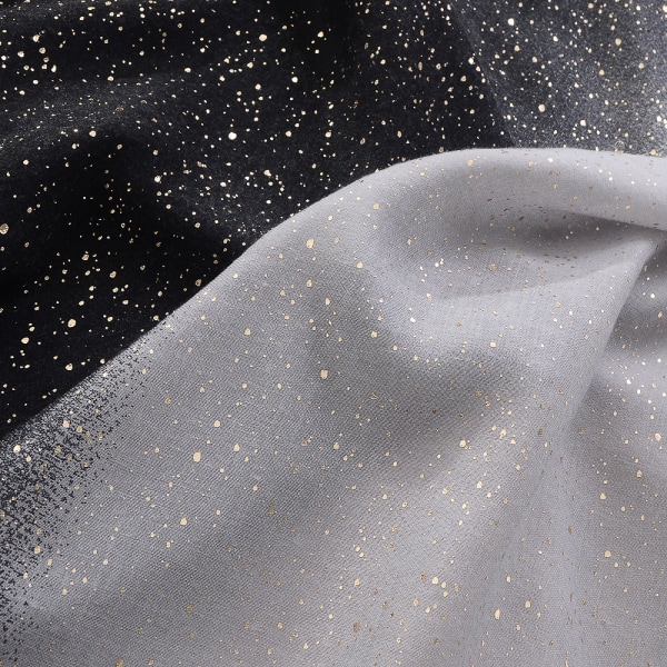 Dames Bomuldsscarf Lang Sequin Print Wraps Shawl Mode H
