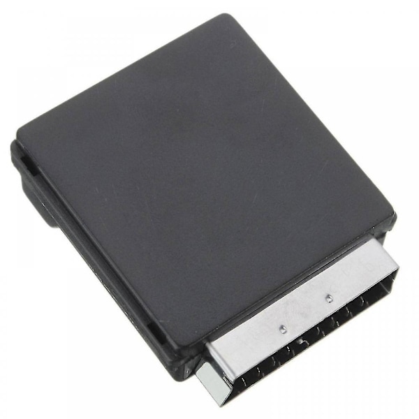 21-stifts Scart till 3 Rca S-video Audio Video Adapterkabel med In/ut-knapp