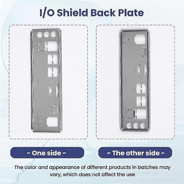 I/O-skærm bagplade til B250C B75 12USB B75 8USB Mining bundkort IO Baffle Chassis Bracket