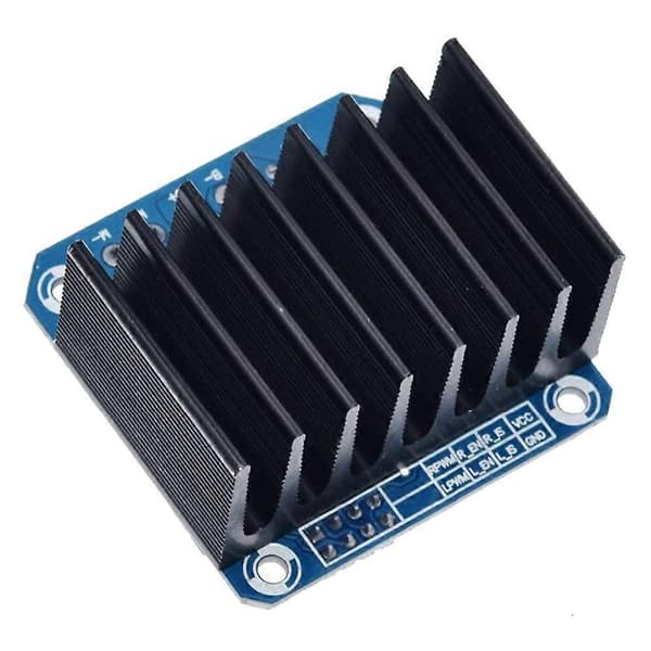 BTS7960 43A Högeffekts Motordrivmodul/Smart Car Driver Module för Strömgräns