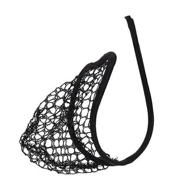 Sexiga underkläder för män spetsficka stringtrosa fisknät C-string män bikini brief