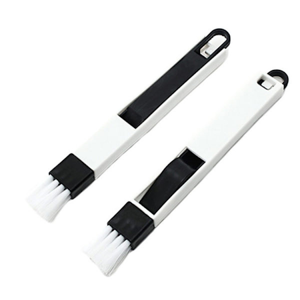 *2-pack 2-i-1 rengöringsborste för fönsterluckor, små ventilationsluckor,*